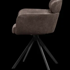 Clearance WOOOD Fenne Eetkamerstoel Black, Grey