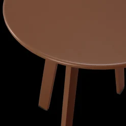 Hot WOOOD Fer Tuin Bijzettafel Donkerbruin