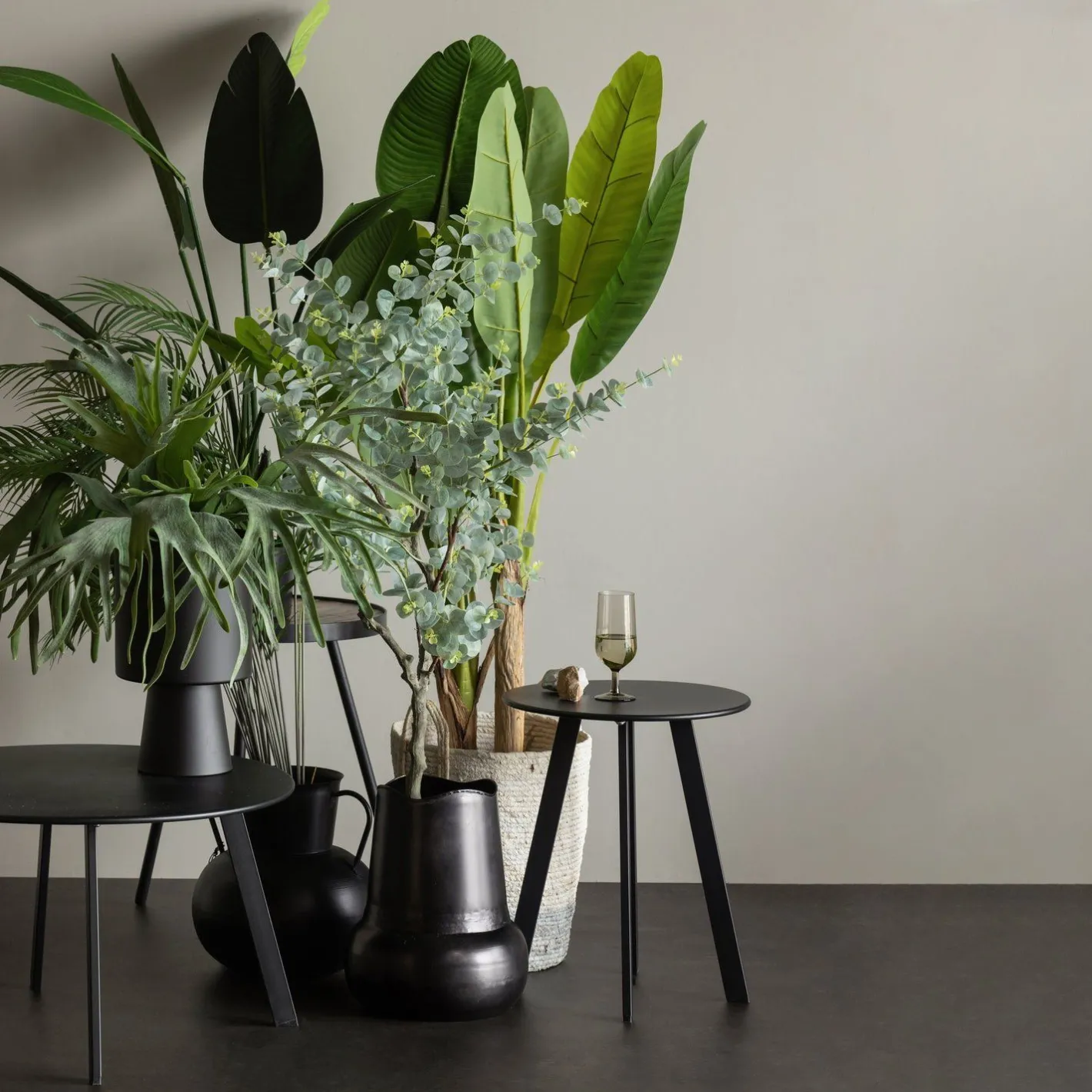 Discount WOOOD Fer Tuin Salontafel Black