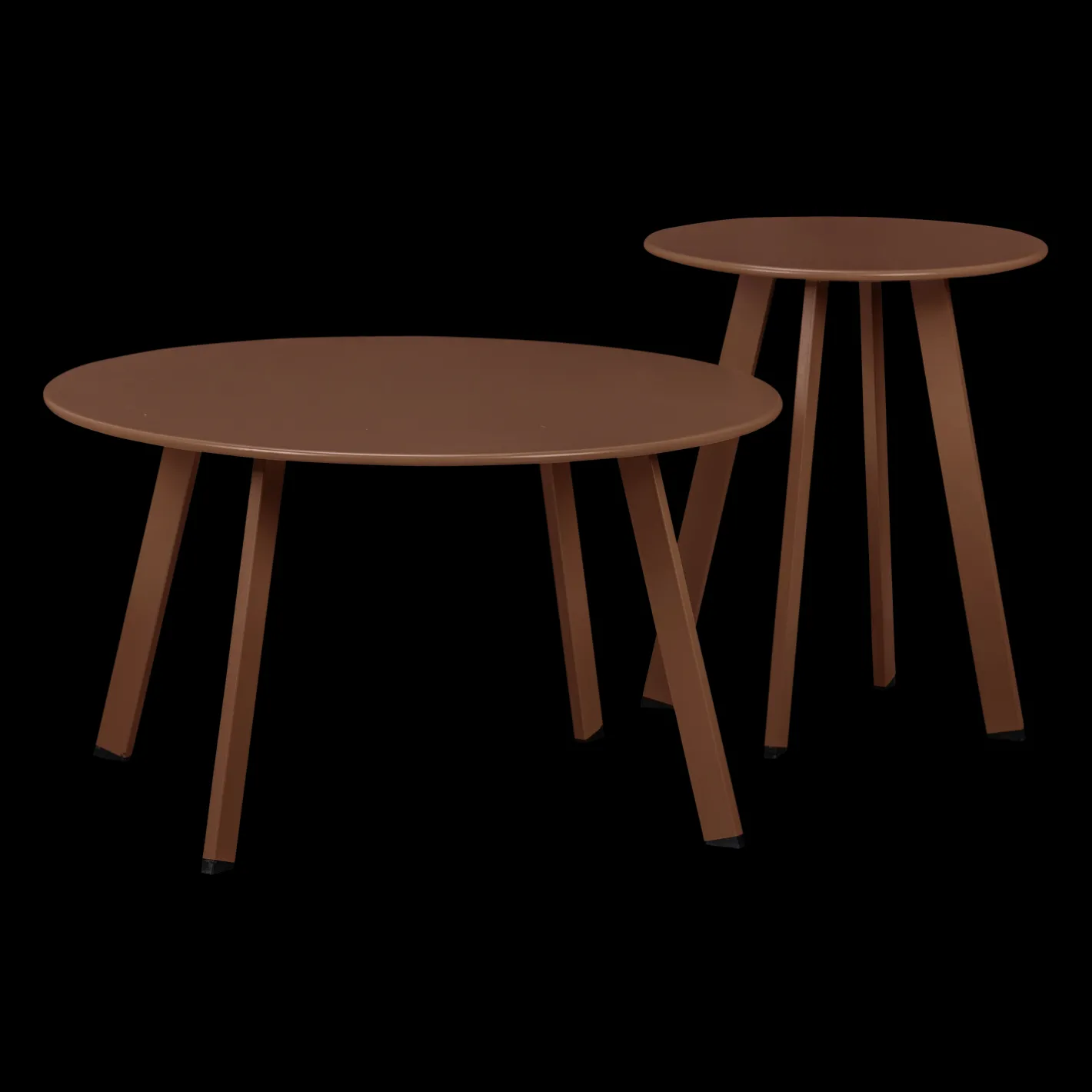 Sale WOOOD Fer Tuin Salontafel Donkerbruin