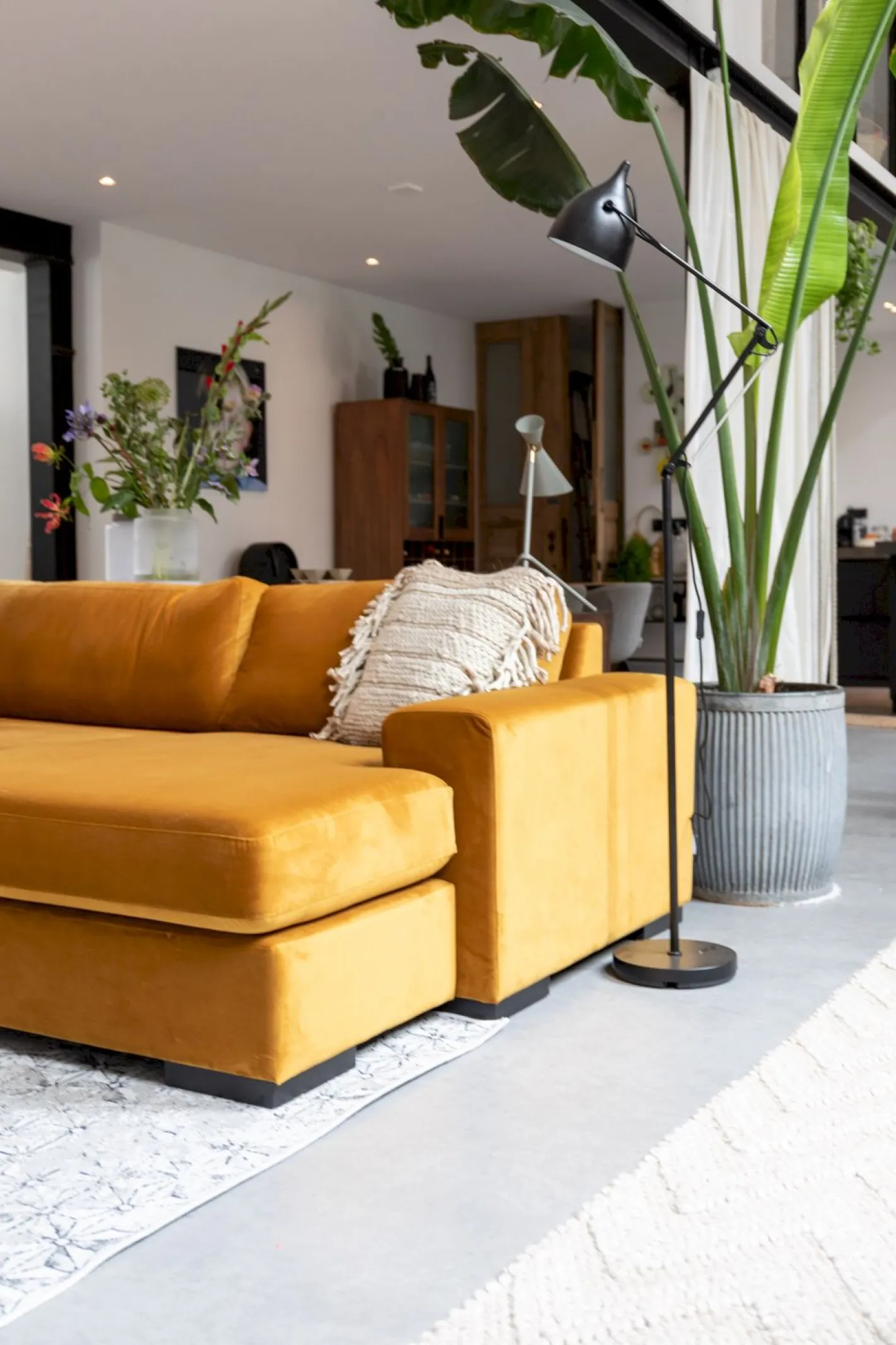 Outlet Zuiver Fiep Links Hoekbank OCHRE