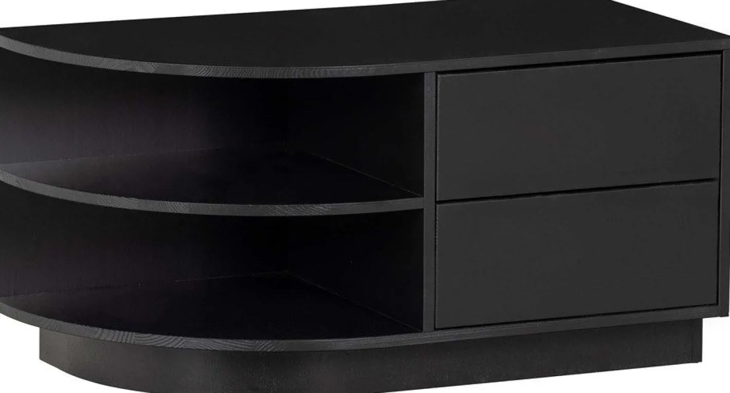 Outlet WOOOD Finca Links TV-meubel Deep Black