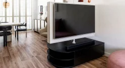 Outlet WOOOD Finca Links TV-meubel Deep Black
