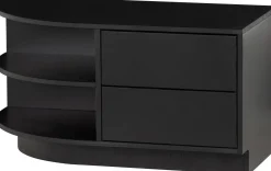 Outlet WOOOD Finca Links TV-meubel Deep Black