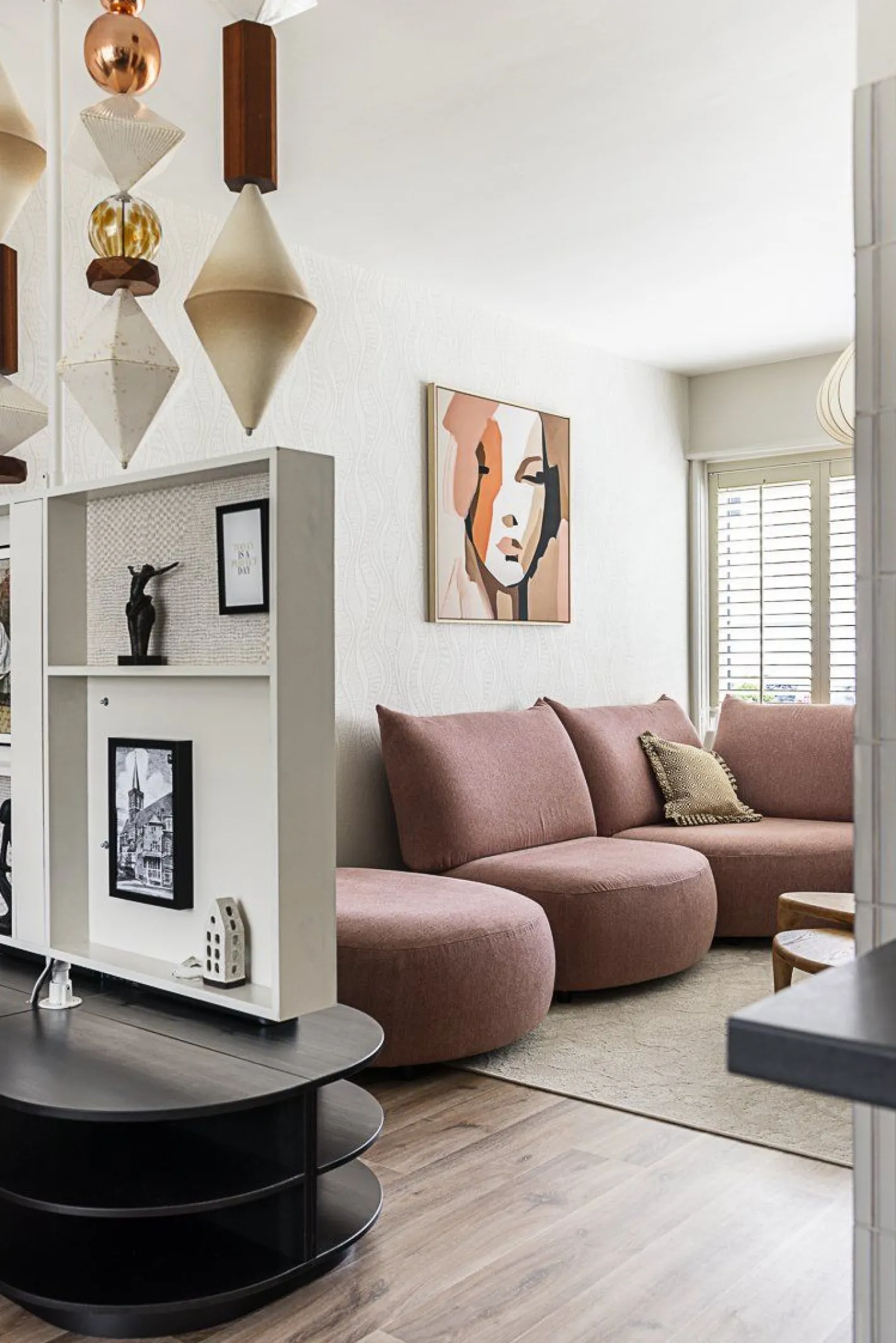 Outlet WOOOD Finca Links TV-meubel Deep Black