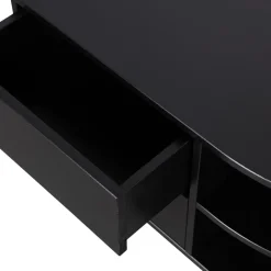 Online WOOOD Finca Rechts TV-meubel Deep Black