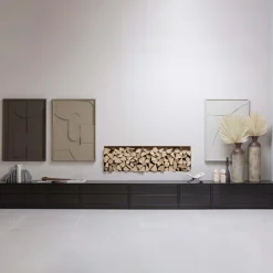 Outlet WOOOD Finca TV-meubel Deep Black