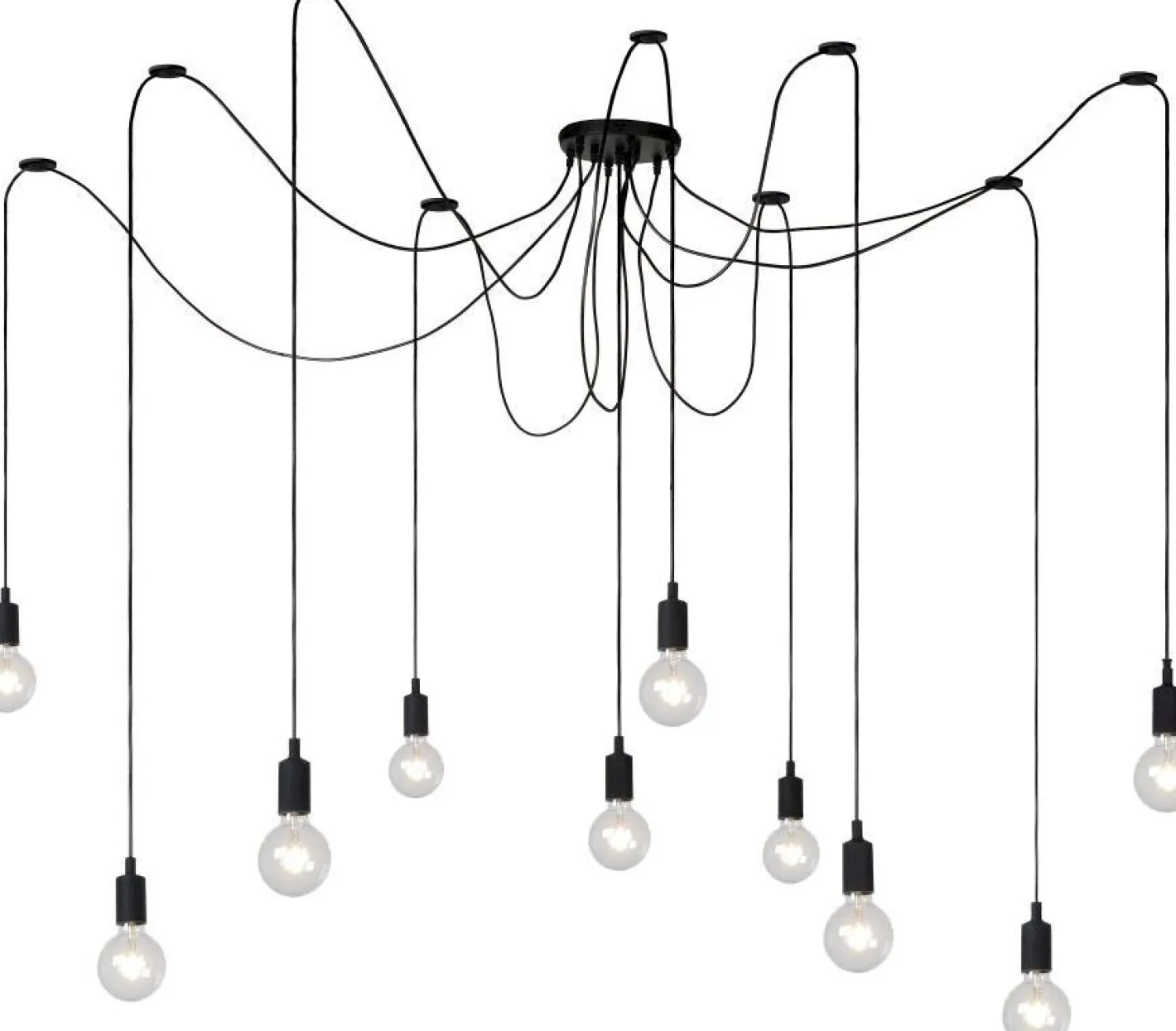 Online Lucide Fix Hanglamp Zwart
