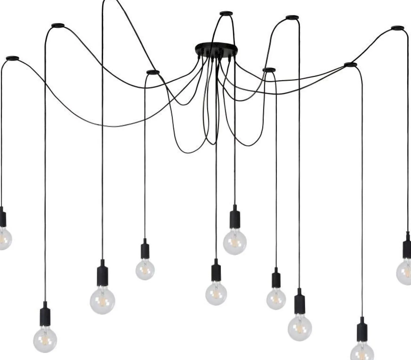 Online Lucide Fix Hanglamp Zwart