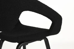 Best Zuiver Flexback (set van 2) Armstoel Zwart