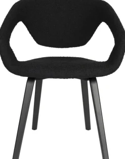 Best Zuiver Flexback (set van 2) Armstoel Zwart