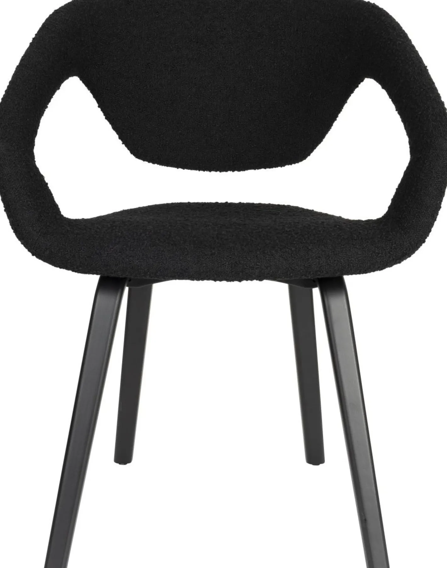Best Zuiver Flexback (set van 2) Armstoel Zwart
