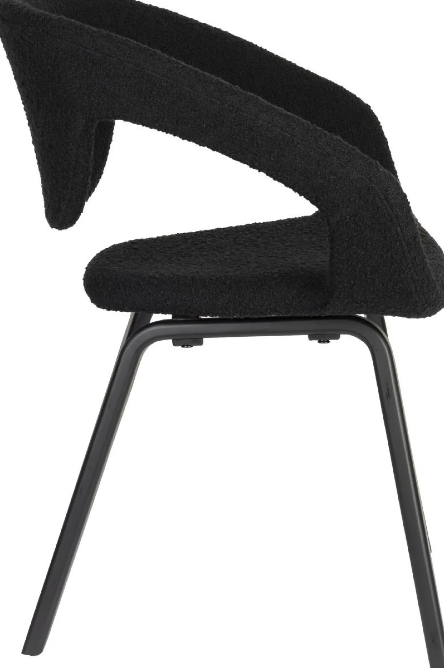 Best Zuiver Flexback (set van 2) Armstoel Zwart