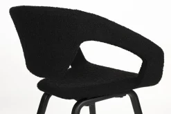 Best Zuiver Flexback (set van 2) Armstoel Zwart