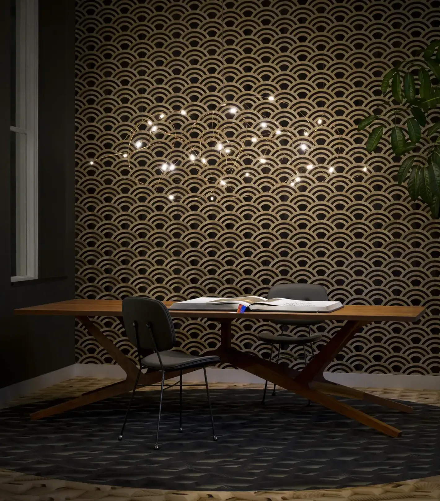 New Moooi Flock of Light Hanglamp Bronze