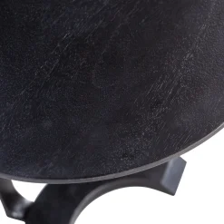 Best WOOOD Floor Bijzettafel Zwart