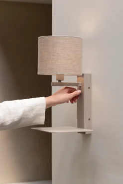 Sale It's about RoMi Florence Wandlamp Sand, Light Linen