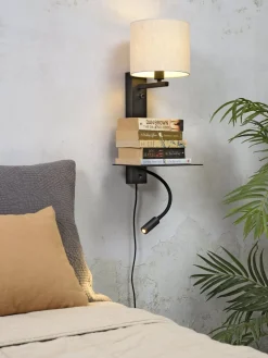 Online It's about RoMi Florence Wandlamp Licht Linnen