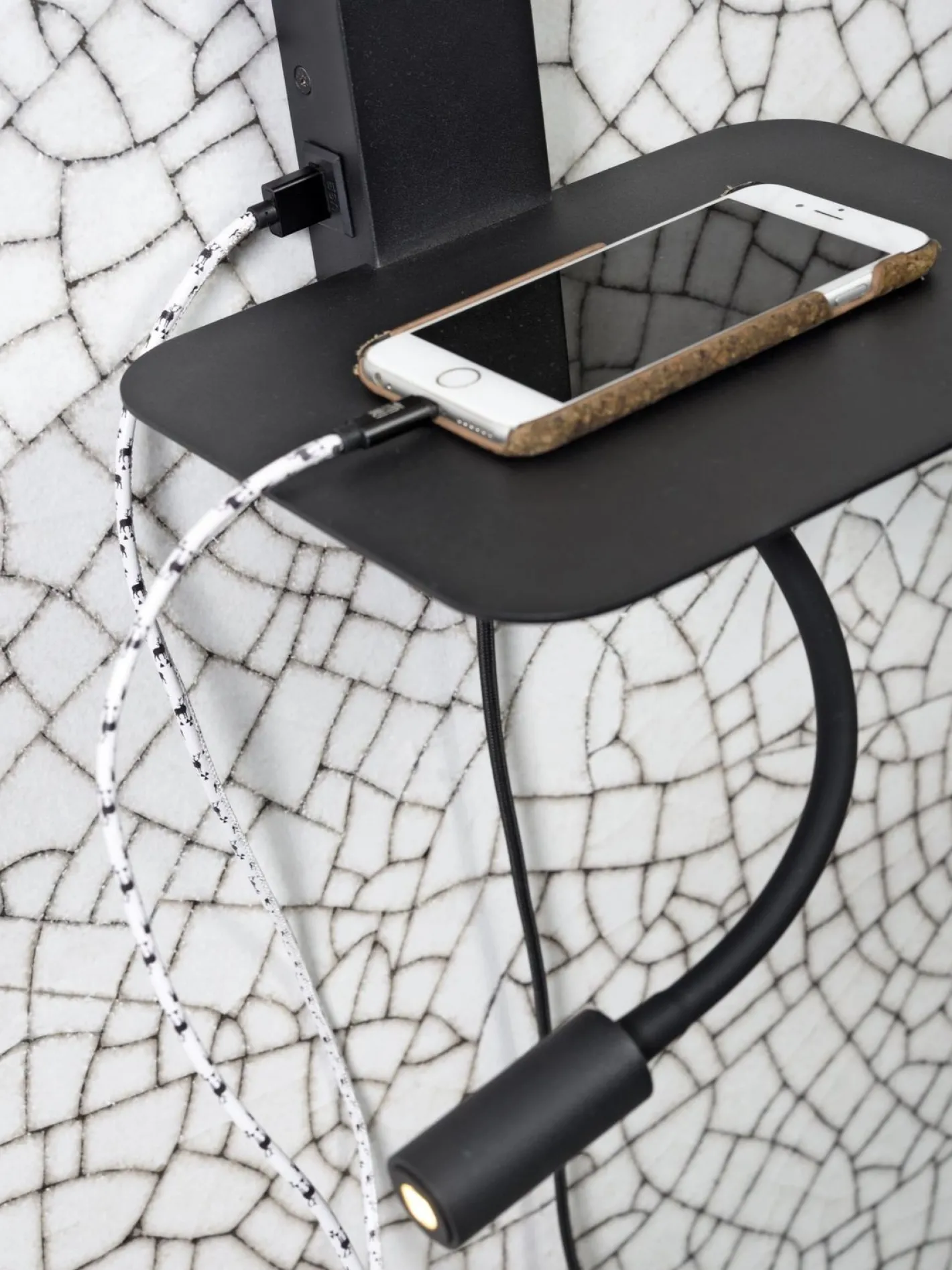 Online It's about RoMi Florence Wandlamp Licht Linnen