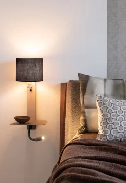 New It's about RoMi Florence Wandlamp Sand, Black