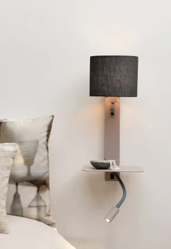 New It's about RoMi Florence Wandlamp Sand, Black
