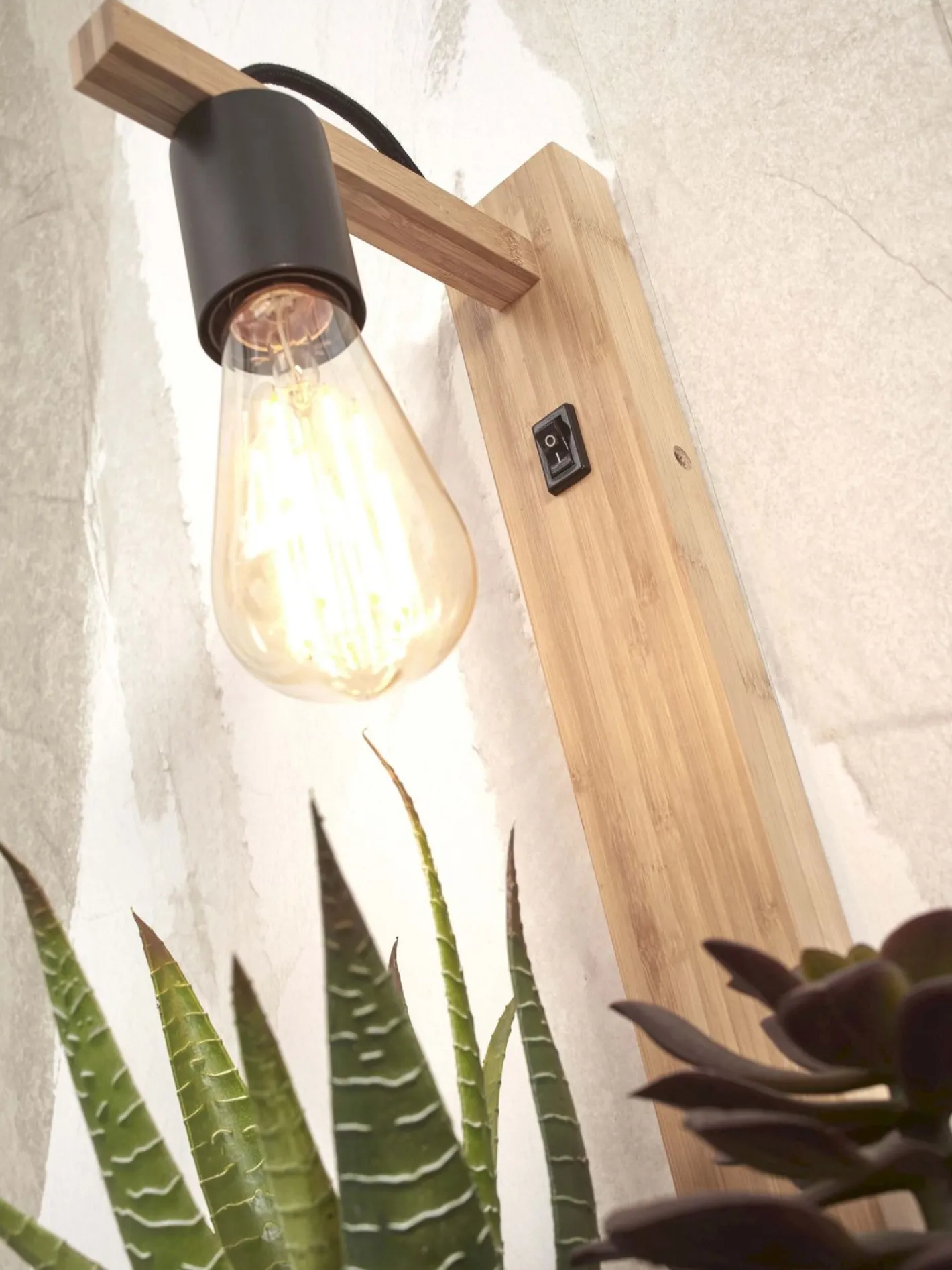 Best Good&Mojo Flores Wandlamp Natural