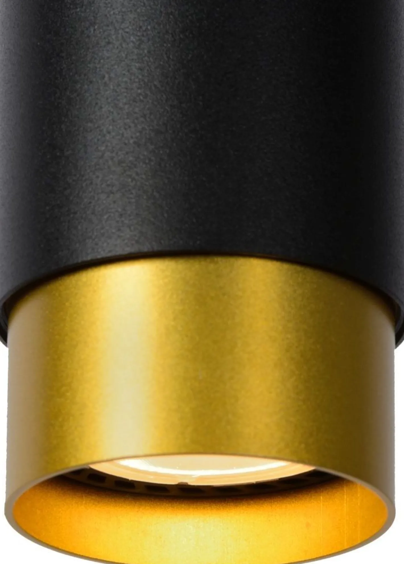 Discount Lucide Floris Hanglamp Zwart, Goud