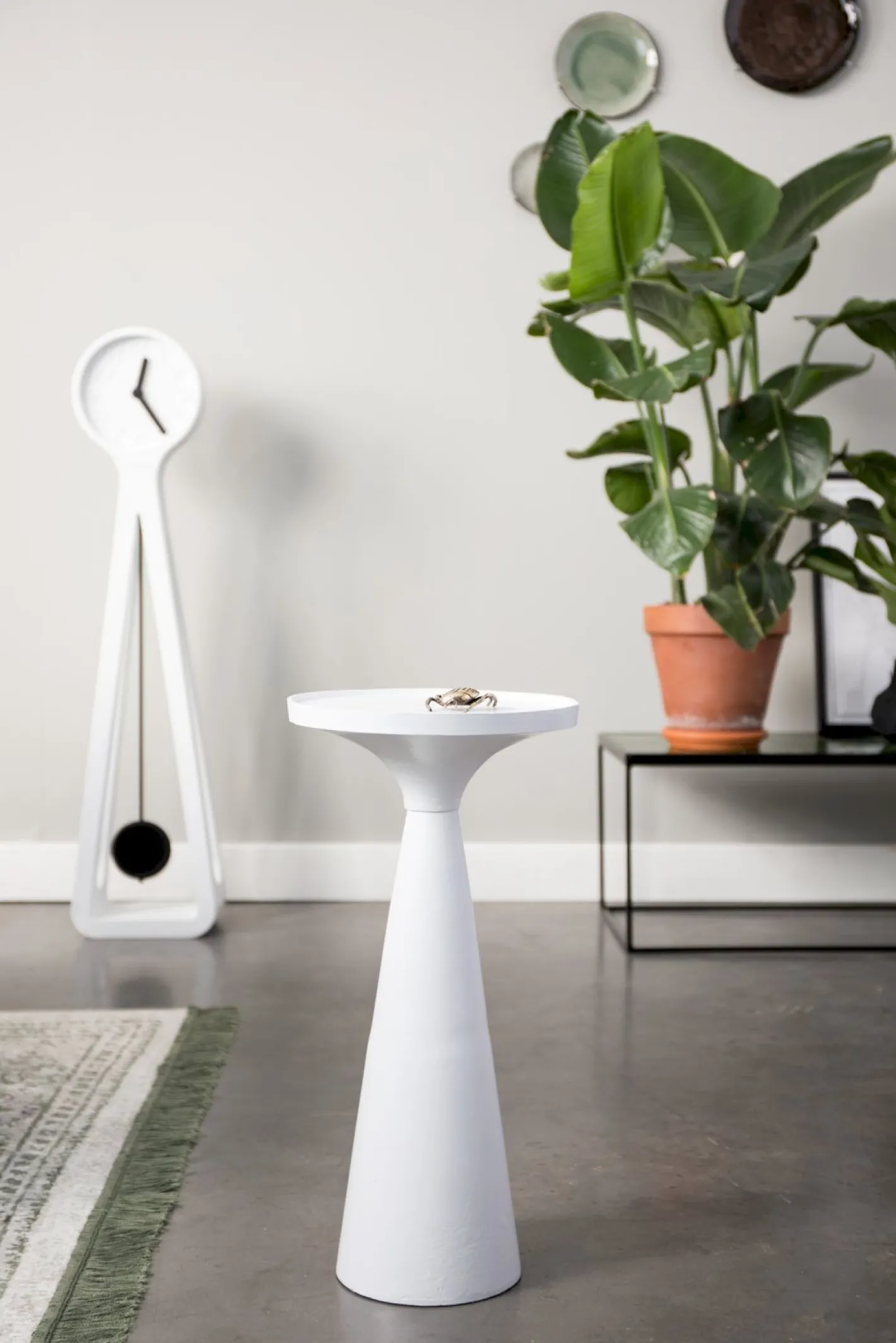 New Zuiver Floss Bijzettafel White