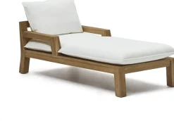 Outlet Kave Home Forcanera Ligstoel Wit