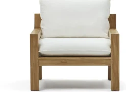 Kave Home Forcanera Outdoor Fauteuil Wit