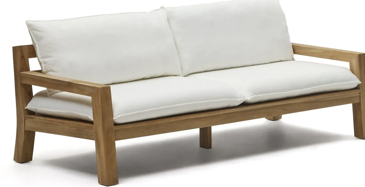 Discount Kave Home Forcanera Tuinbank Beige, Bruin