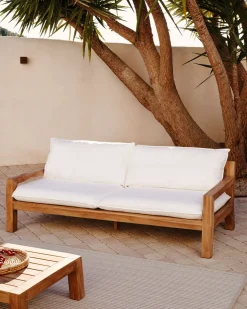 Discount Kave Home Forcanera Tuinbank Beige, Bruin