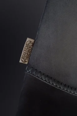 Discount Dutchbone Franky Velvet Eetkamerstoel Grey