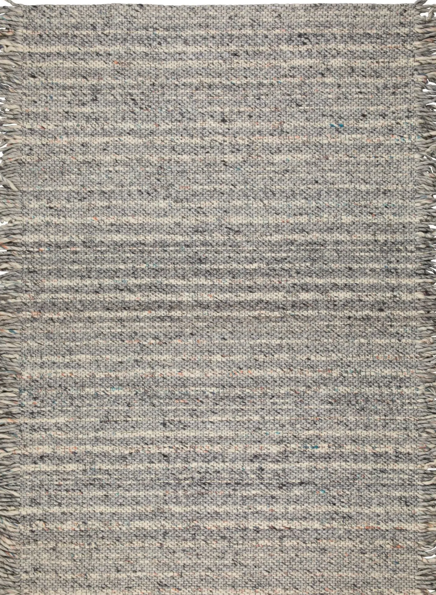 Zuiver Frills Vloerkleed Grey, Blue