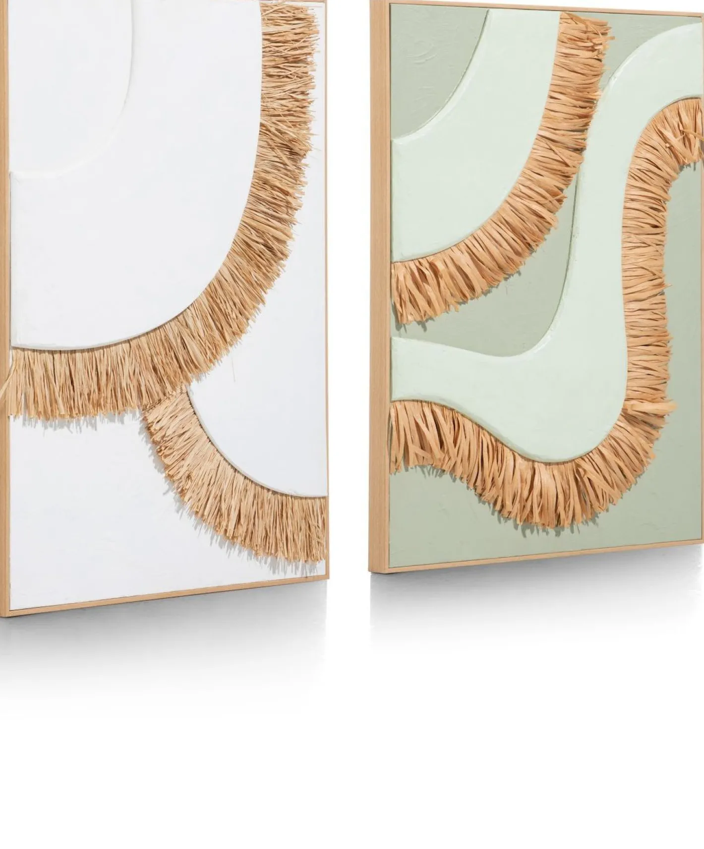 Hot COCO maison Frills Wanddecoratie Wit