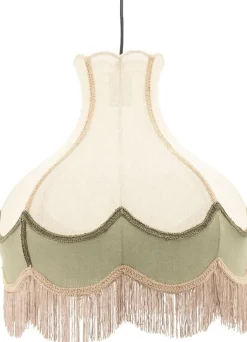 Clearance By Boo Fringaloo Hanglamp Naturel, Groen, Roze