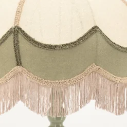 Online By Boo Fringaloo Vloerlamp Naturel, Groen, Roze