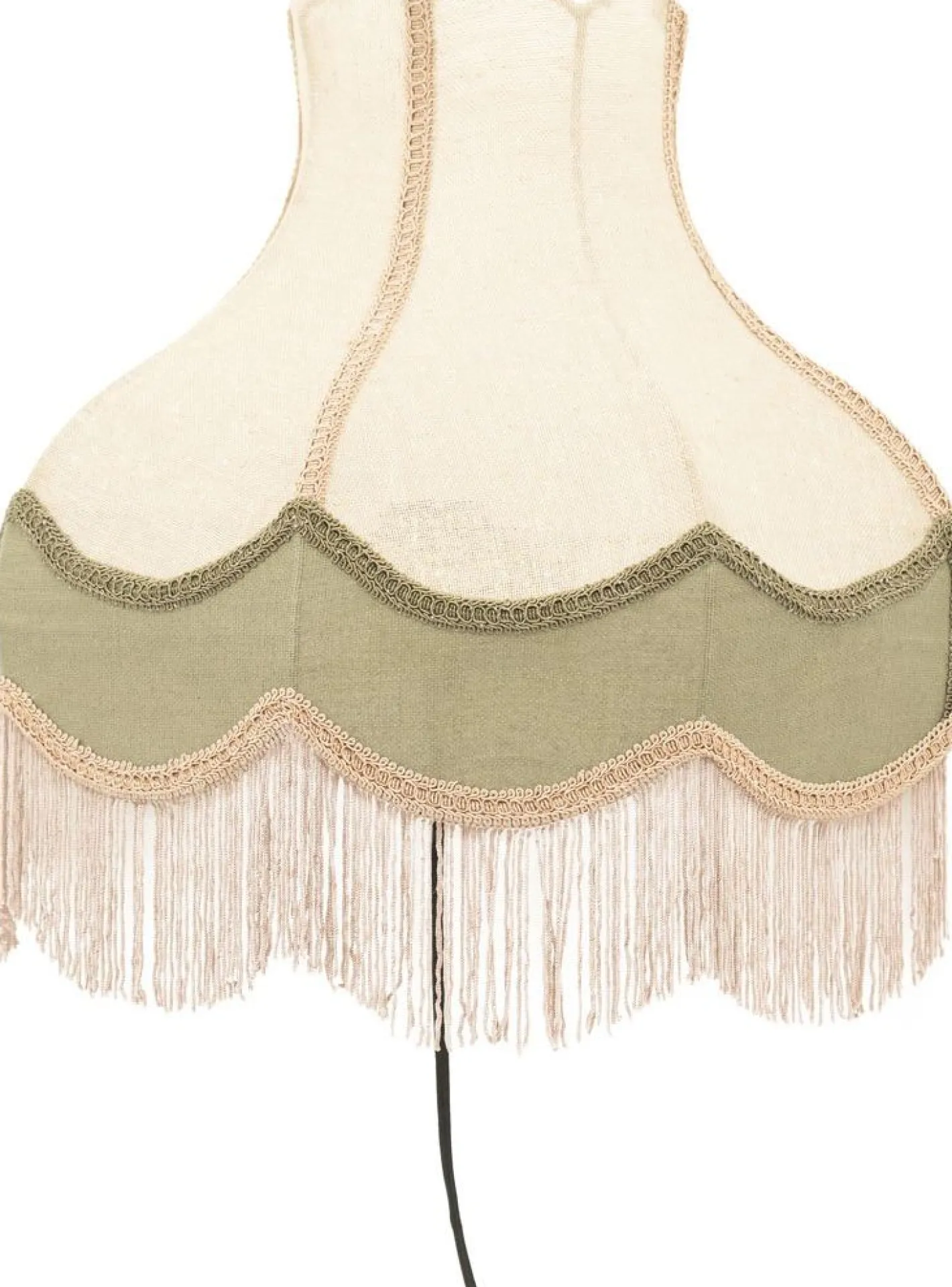 Outlet By Boo Fringaloo Wandlamp Naturel, Groen, Roze