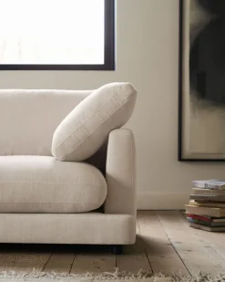 Kave Home Gala 6-Zitsbank Beige