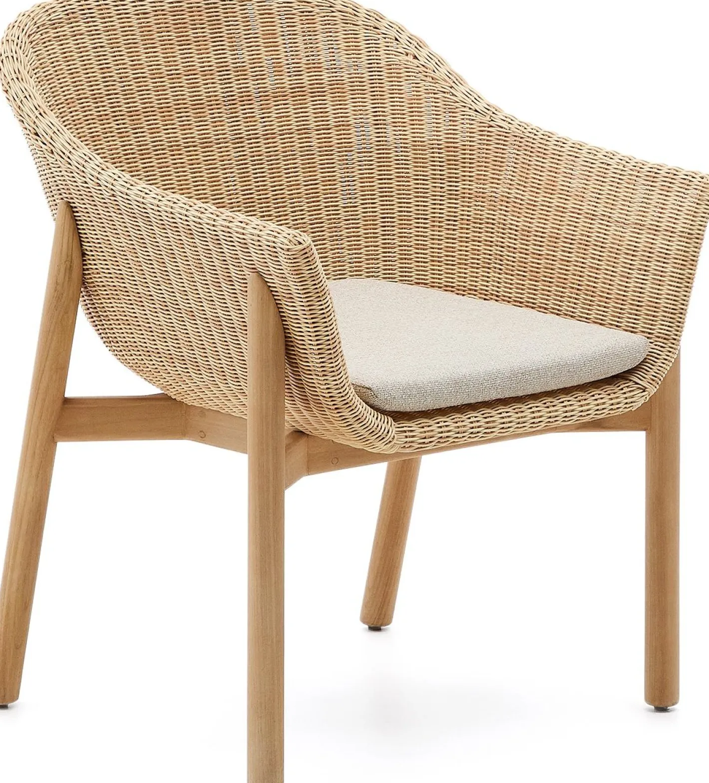 Discount Kave Home Galea Tuinstoel Beige, Naturel