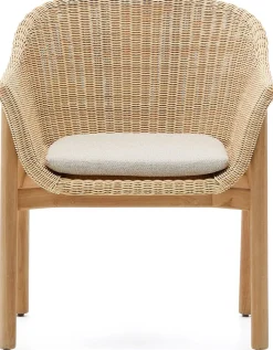 Discount Kave Home Galea Tuinstoel Beige, Naturel