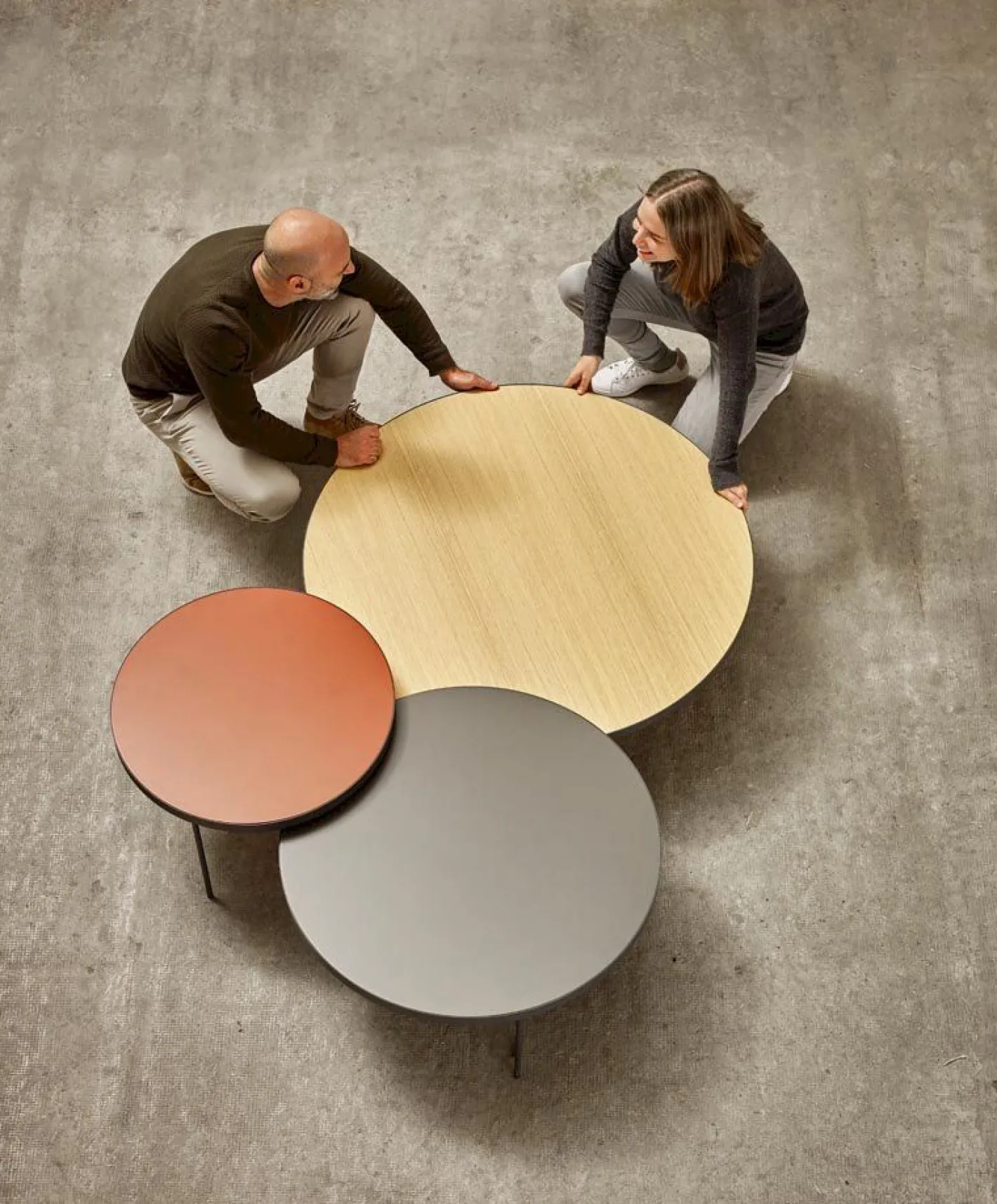 Outlet Treku Gau Salontafel Oak Fume, Graphite