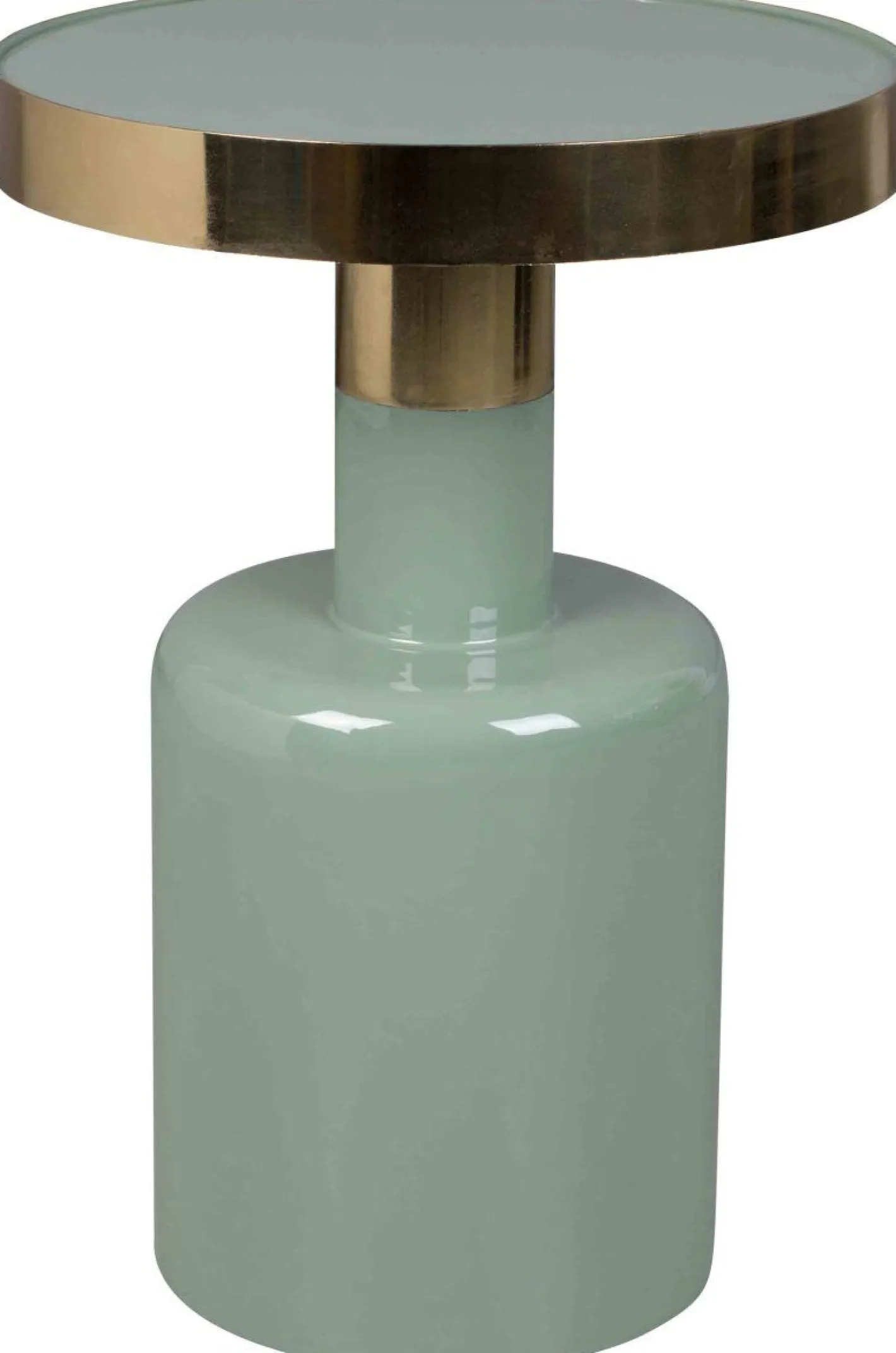 Hot Zuiver Glam Bijzettafel Groen, Goud