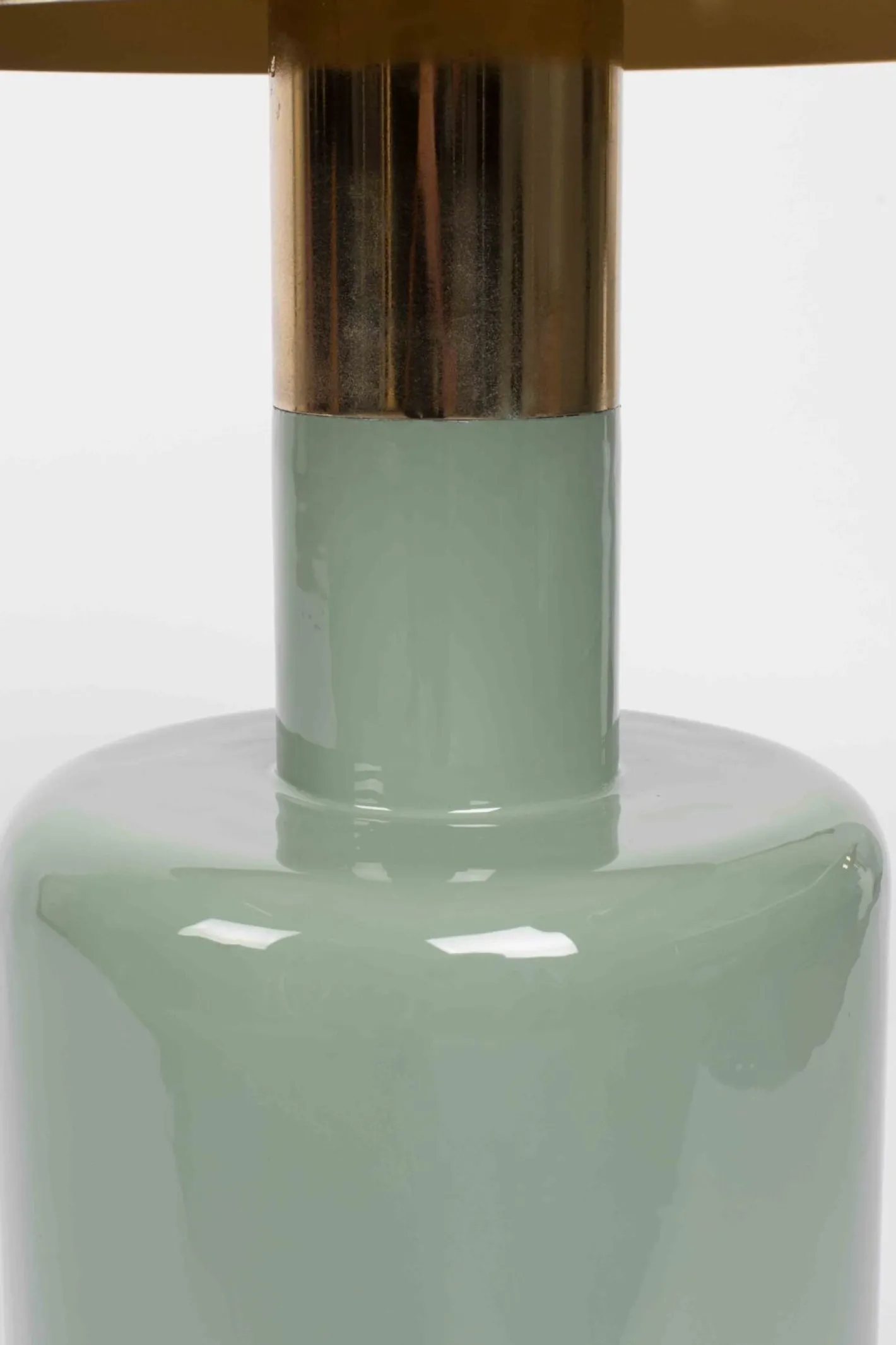 Hot Zuiver Glam Bijzettafel Groen, Goud