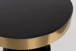 Hot Zuiver Glam Bijzettafel Zwart