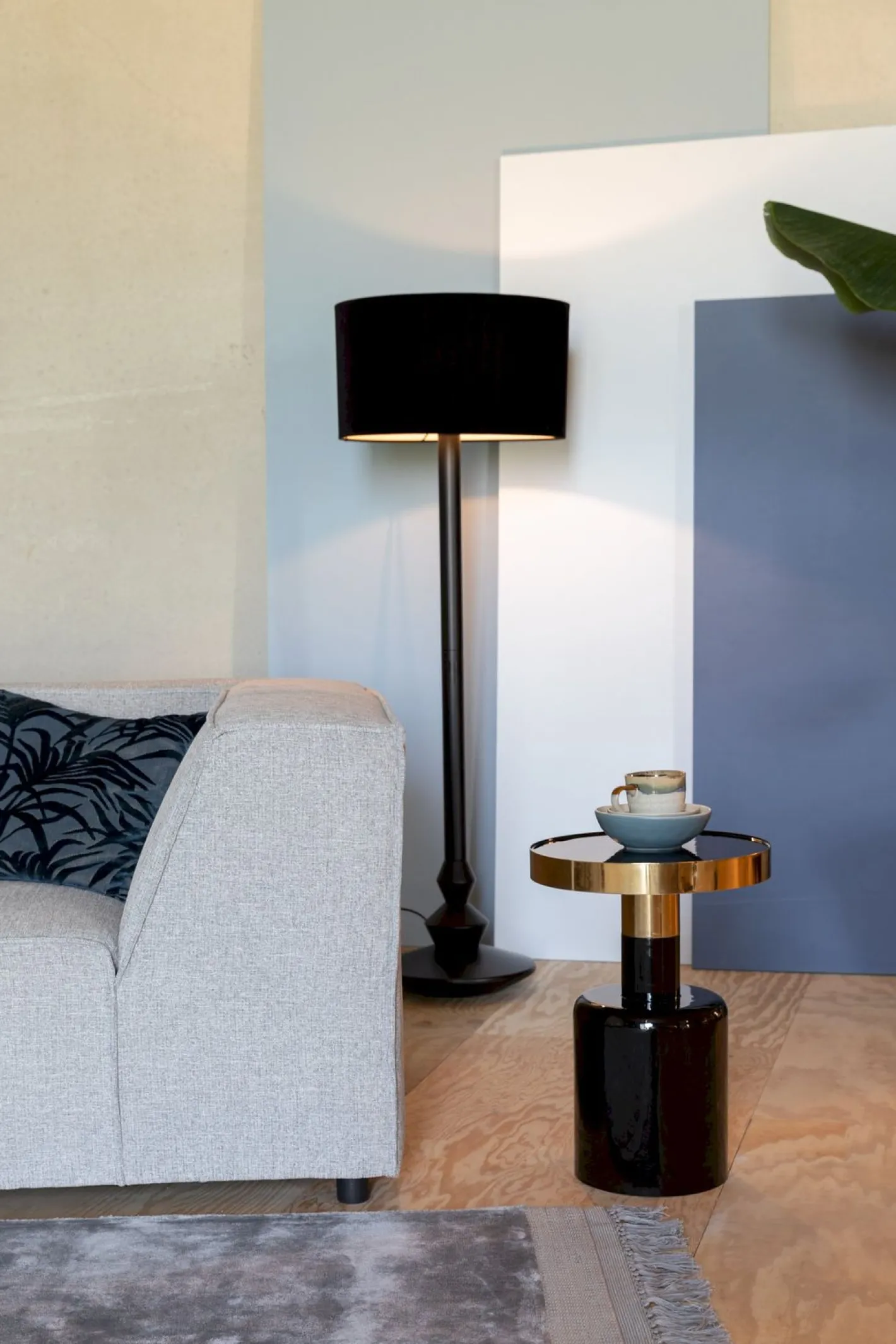 Hot Zuiver Glam Bijzettafel Zwart