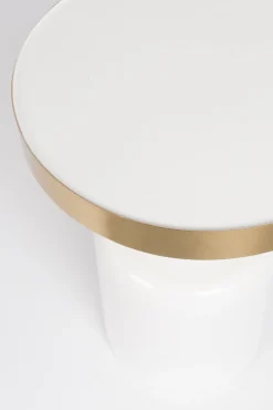 Best Zuiver Glam Bijzettafel Wit