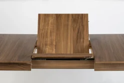 Zuiver Glimps Uitschuiftafel Walnut