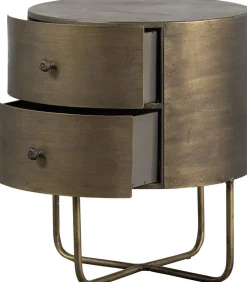 Sale WOOOD Glossy Kast Antique Brass