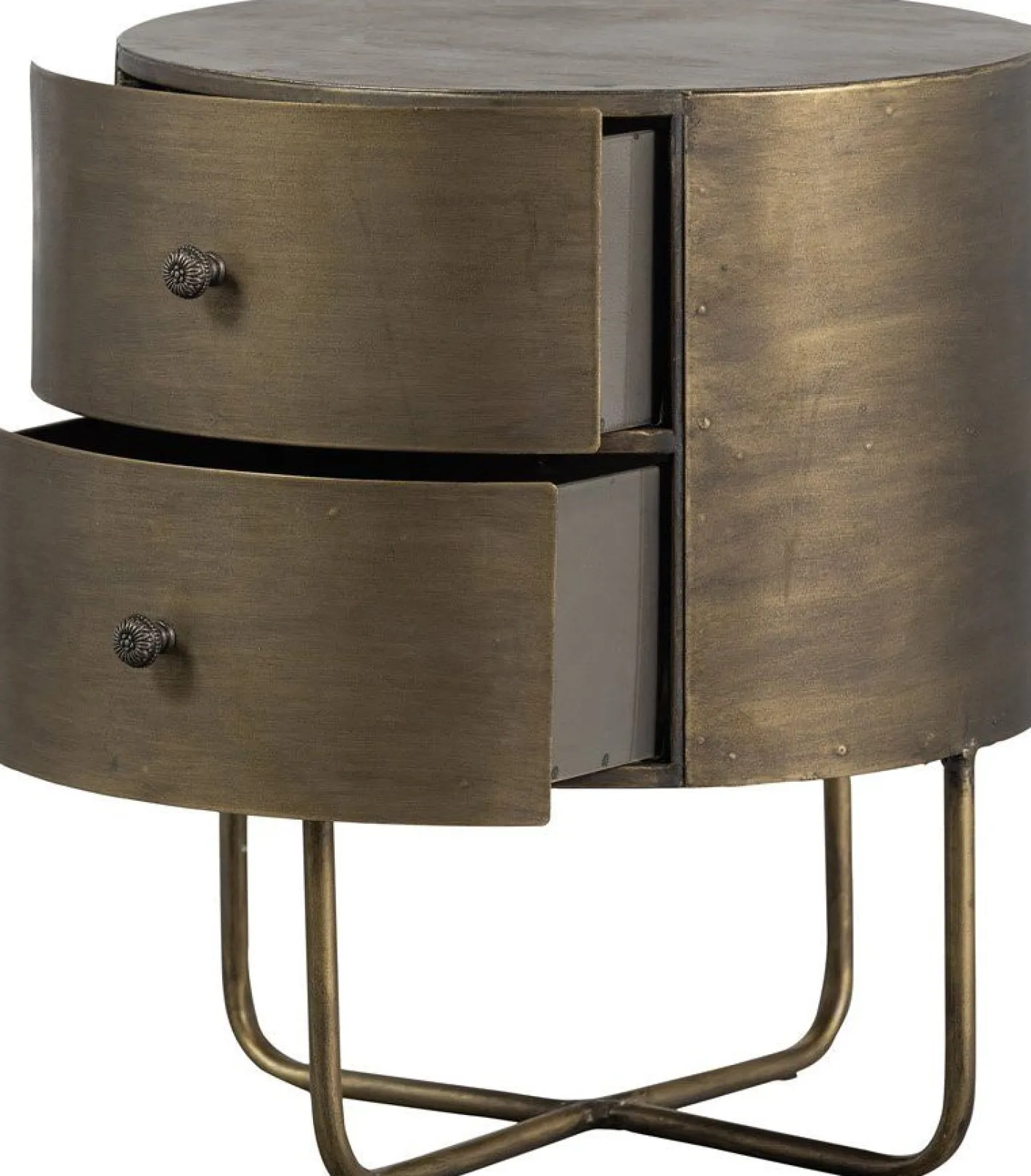 Sale WOOOD Glossy Kast Antique Brass